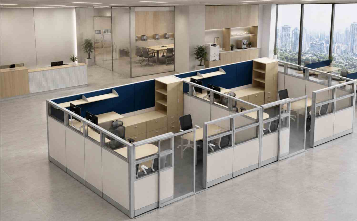 Why Cubicle Partition Systems Anchor One-Stop Office Solutions